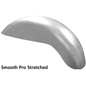 ZODIAC'S CUSTOM REAR FENDERS BY CRUISESPEED 11.00" St smooth pro stretch R. fend