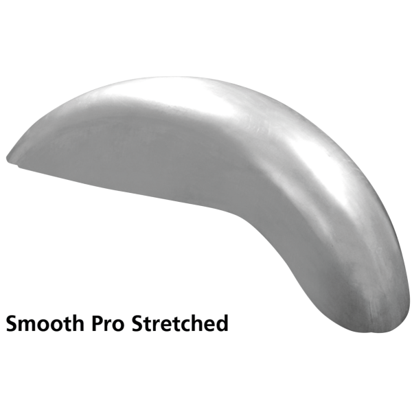ZODIAC'S CUSTOM REAR FENDERS BY CRUISESPEED 11.00" St smooth pro stretch R. fend