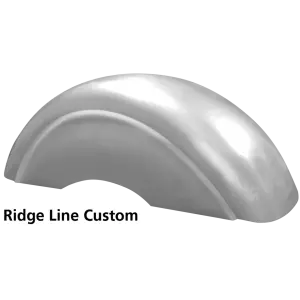 ZODIAC'S CUSTOM REAR FENDERS BY CRUISESPEED 8.50" St ridge custom R. fend