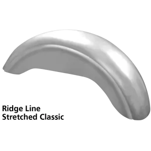 ZODIAC'S CUSTOM REAR FENDERS BY CRUISESPEED 11.00" St ridge stretch classic R. fend