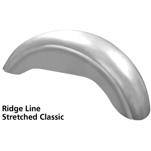 ZODIAC'S CUSTOM REAR FENDERS BY CRUISESPEED 11.00" St ridge stretch classic R. fend