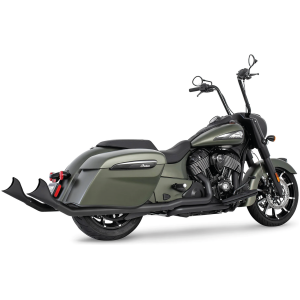 2.5" UPSWEEP SHARKTAIL 2-2 BK CHIEFTAIN