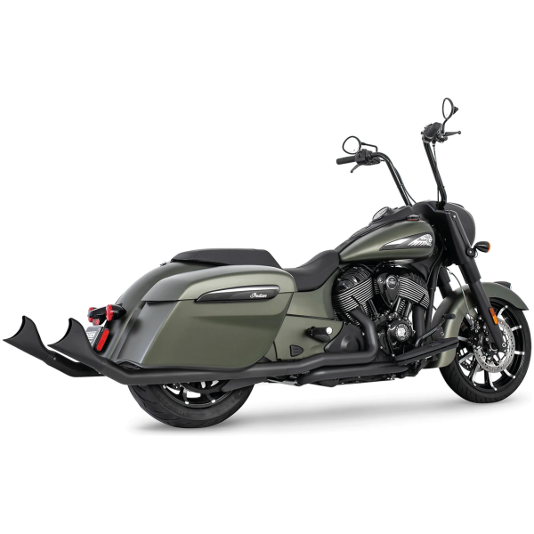 2.5" UPSWEEP SHARKTAIL 2-2 BK CHIEFTAIN