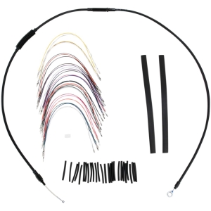 CABLE KIT 13" BLACK VINYL STAINLESS STEEL HANDLEBAR W/ABS