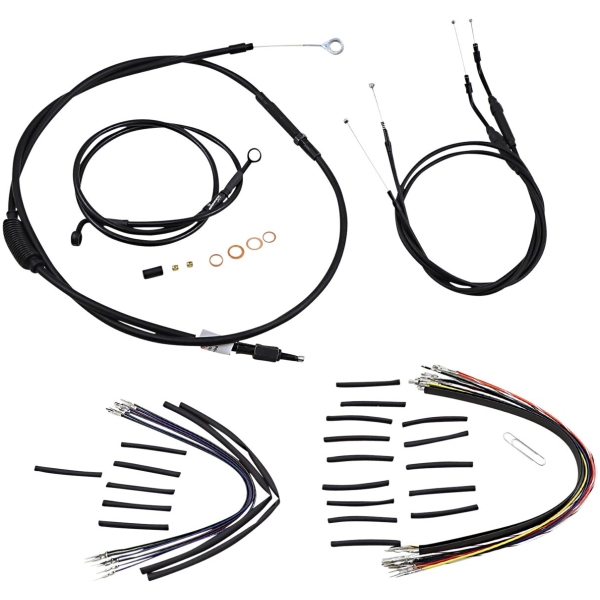 CABLE KIT T-BAR 10" NON-ABS BLACK