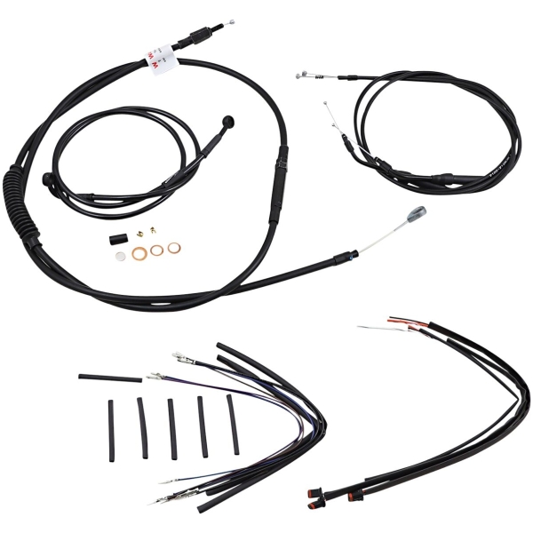 CABLE KIT T-BAR 12" NON-ABS BLACK