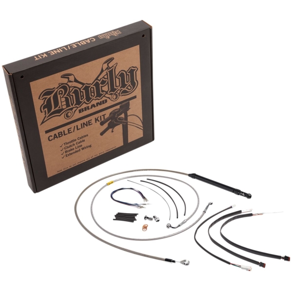 Stainless Steel Control Kit for 16" Gorilla Handlebars - Bild 2