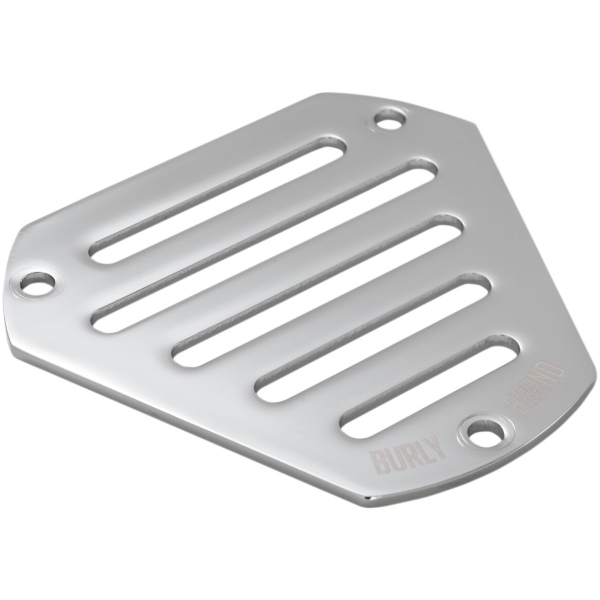 PLATE SLOTTED 8 HEX AIR CLEANER CHROME
