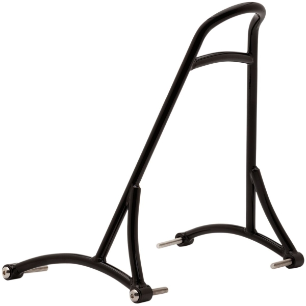 SISSY BAR SHORT BLACK POWDER-COATED