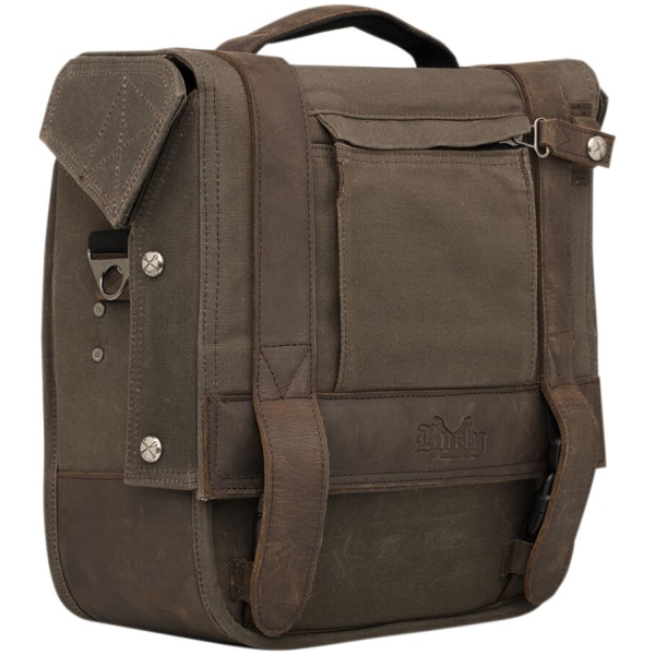 BACKPACK DARK OAK WET WAXED