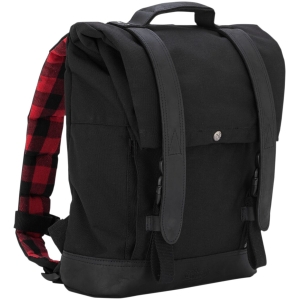 ROLL TOP BACKPACK BLACK