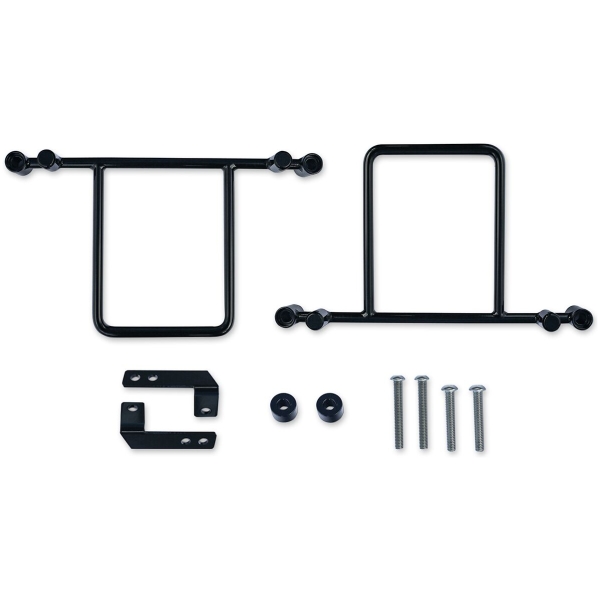 BRACKETS SADDLEBAG SUPPORT BLACK