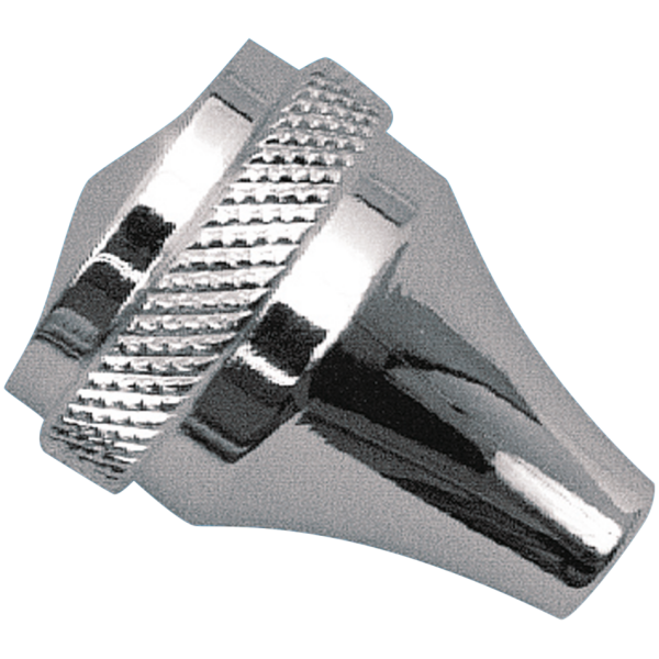 CHROME KNURLED CHOKE KNOB GZP Chrome knurl choke knob 10-32 thread