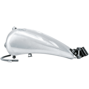 ONE PIECE STRETCHED SPORTBOB TANKS WITH DASH MOUNT FOR 1982-2003 SPORTSTER GZP Str Rbbr mnt gastank XL82-03 dashmnt