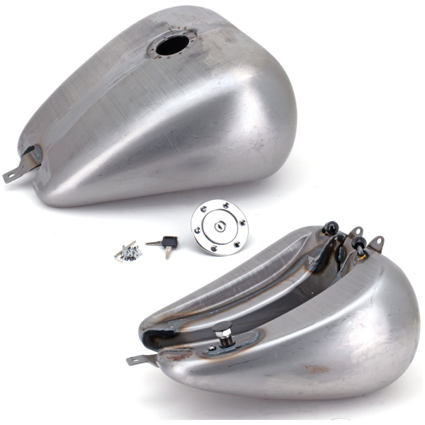 CUSTOM STYLE SMOOTH TOP TANKS FOR TWIN CAM SOFTAIL MODELS GZP Smoothtop aero gastank ST00-06 carb