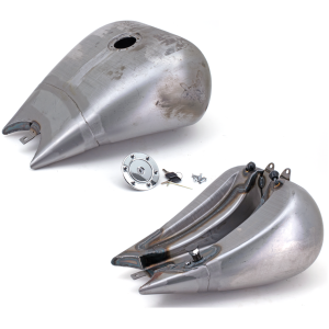 2" STRETCHED CUSTOM STYLE SMOOTH TOP TANKS FOR CARBURETOR TWIN CAM SOFTAIL