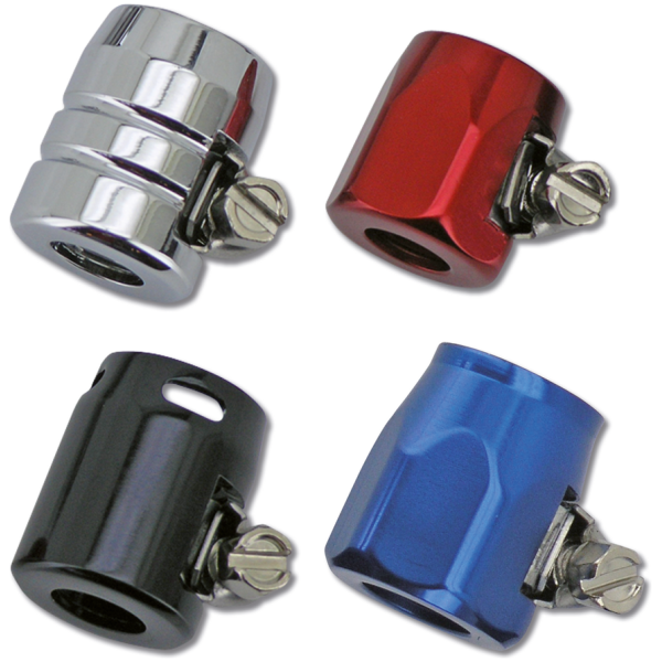 HOSE ENDS GZP 6Pck Ch Groove hose end 1/4"+5/16"ID