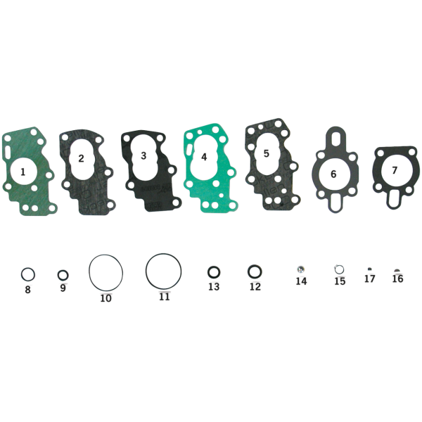 OIL PUMP GASKET, SEAL AND O-RING KITS FOR K, KH & SPORTSTER GZP 10pck O-ring oil pump check valve