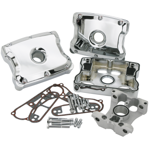ALUMINUM EVOLUTION BIG TWIN ROCKER BOX KITS GZP Chrome BilletLook Rocker bxs BT84-99