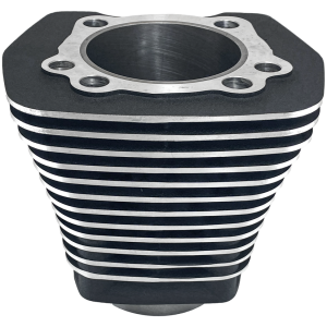 REPLACEMENT CYLINDER EVO  Alu -  BigTwin84-99 Black Wrinkle