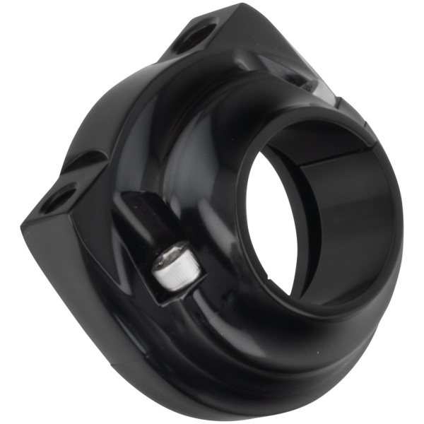 BILLET ALUMINUM THROTTLE GRIP HOUSINGS GZP Solo black dual screw cable throttle