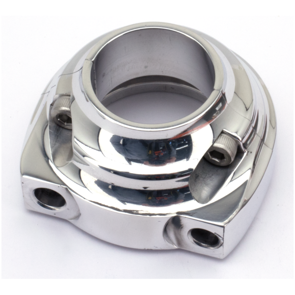 BILLET ALUMINUM THROTTLE GRIP HOUSINGS GZP Solo polish dual snap cable throttle