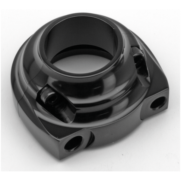 BILLET ALUMINUM THROTTLE GRIP HOUSINGS GZP Solo black dual snap cable throttle
