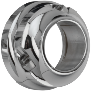 BILLET ALUMINUM THROTTLE GRIP HOUSINGS GZP Solo chrome TBW throttle housing