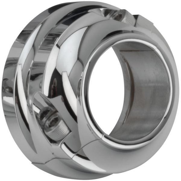 BILLET ALUMINUM THROTTLE GRIP HOUSINGS GZP Solo chrome TBW throttle housing