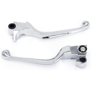 ERGO BRAKE AND CLUTCH LEVERS GZP Chrome Ergo levers BT96-17 XL96-03