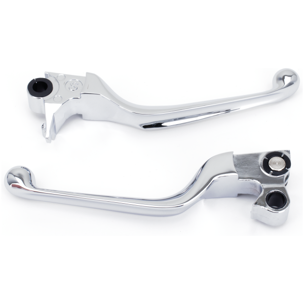 ERGO BRAKE AND CLUTCH LEVERS GZP Chrome Ergo levers BT96-17 XL96-03