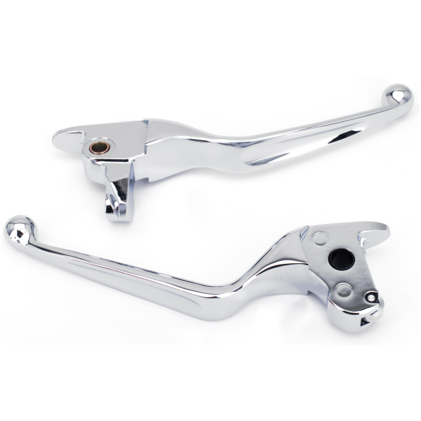 ERGO BRAKE AND CLUTCH LEVERS GZP Chrome OEM st levers FLH/T14-16 hydr