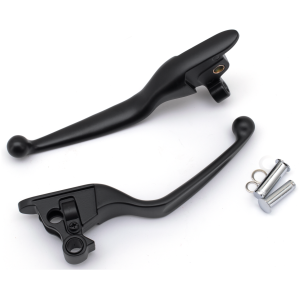 HANDLEBAR LEVERS FOR TOURING GZP Blk FLH/T08-16 levers, cable clutch