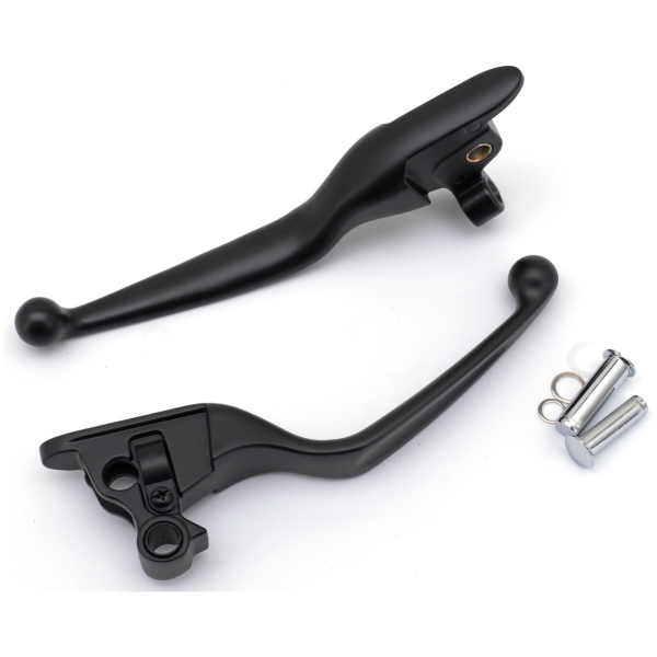 HANDLEBAR LEVERS FOR TOURING GZP Blk FLH/T08-16 levers, cable clutch