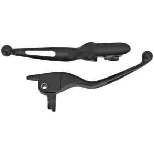 HANDLEBAR LEVERS FOR TOURING GZP Blk Vortex FLH/T08-16 levers w/cable