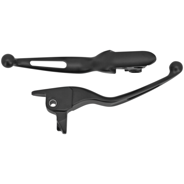HANDLEBAR LEVERS FOR TOURING GZP Blk Vortex FLH/T08-16 levers w/cable