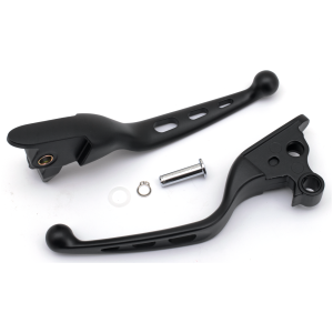 HANDLEBAR LEVERS FOR TOURING GZP Blk Tri-hole FLH/T08-16 levers w/cab