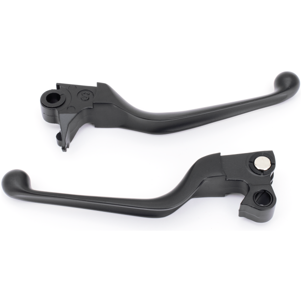 ERGO BRAKE AND CLUTCH LEVERS GZP Black Ergo AR levers BT96-up XL96-03