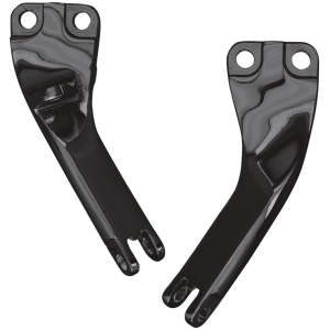 PASSENGER PEG SUPPORTS FOR DYNA GZP Black passenger peg supports FXD06-u