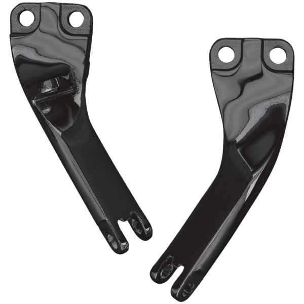 PASSENGER PEG SUPPORTS FOR DYNA GZP Black passenger peg supports FXD06-u