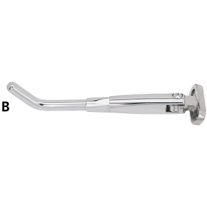 SHOW CHROMED ADJUSTABLE KICKSTANDS GZP Chr.adjustable kickstand FXST00-05