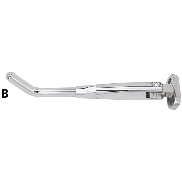 SHOW CHROMED ADJUSTABLE KICKSTANDS GZP Chr.adjustable kickstand FXST00-05