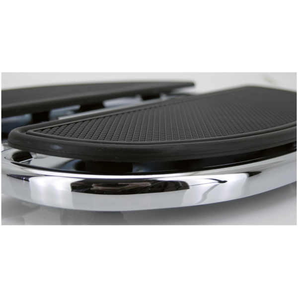 HALF-MOON RIDER FOOTBOARDS FOR SOFTAIL GZP Black Half moon floorboards FLST86-U