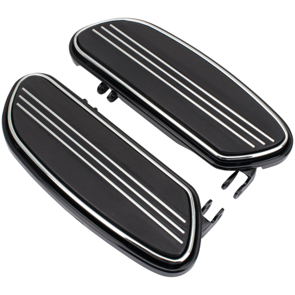 EXTENDED FLOORBOARD KIT FOR TOURING GZP Black extended footboard kit
