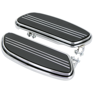 EXTENDED FLOORBOARD KIT FOR TOURING GZP Chrome extended footboard kit