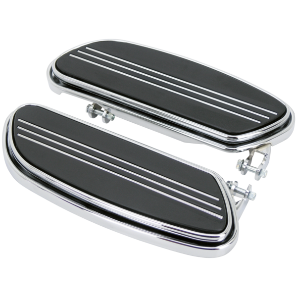 EXTENDED FLOORBOARD KIT FOR TOURING GZP Chrome extended footboard kit