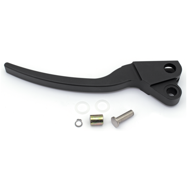 ZODIAC'S CUSTOM PRODUCTS BILLET ALUMINUM HANDLEBAR CONTROL GZP Clutch lever black ZCP cable
