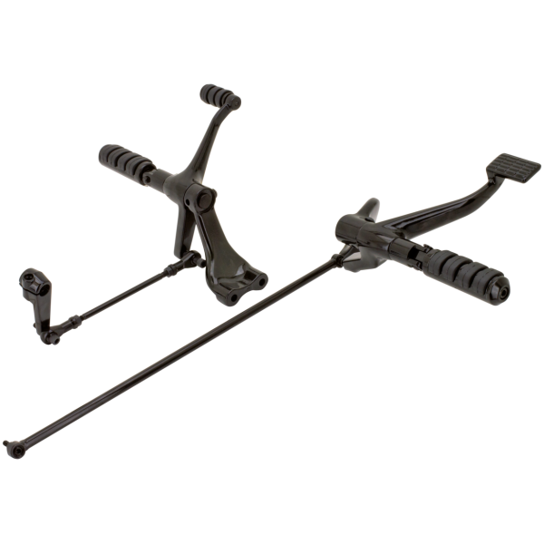 FORWARD CONTROL KIT FOR 2004-2022 SPORTSTER GZP Black forward control kit XL04-13