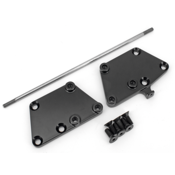 3" EXTENSION KIT FOR 2000-2017 SOFTAIL FORWARD CONTROLS GZP Blck.3" FWD contr. Ext.kit FXST00-17