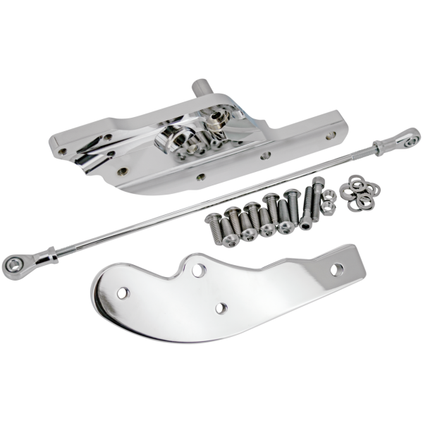 FORWARD CONTROL RELOCATION KIT FOR MILWAUKEE EIGHT SOFTAIL GZP Chr Ext FWC kit FLSB18-up FXFB18-up